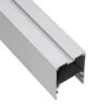 GloboStar® SURFACEPENDANT-PROFILE 70826-3M Προφίλ Αλουμινίου – Βάση & Ψύκτρα Ταινίας LED με Λευκό Γαλακτερό Κάλυμμα – Επιφανειακή & Κρεμαστή Χρήση – Πατητό Κάλυμμα – Ασημί – 3 Μέτρα – Μ300 x Π5 x Υ7cm