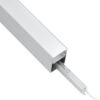 GloboStar® SURFACEPENDANT-PROFILE 70826-3M Προφίλ Αλουμινίου – Βάση & Ψύκτρα Ταινίας LED με Λευκό Γαλακτερό Κάλυμμα – Επιφανειακή & Κρεμαστή Χρήση – Πατητό Κάλυμμα – Ασημί – 3 Μέτρα – Μ300 x Π5 x Υ7cm