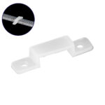 GLOBOSTAR® IPTUBE-B 70904 Βάση Στήριξης για Κανάλι Σιλικόνης Στεγανοποίησης Αδιάβροχο IP68 - Διάφανο - Μ3 x Π0.6 x Υ0.5cm
