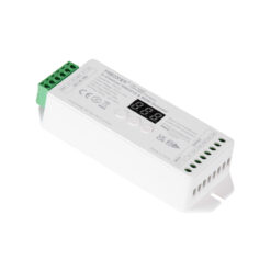 Alternative view of GloboStar® 71426 D5-CX Mi-BOXER DC DMX & RDM Dimmer High Speed Controller / Decoder 5 Καναλιών DC 12-24V 5 x 4A 96W - Max 20A 480W - IP20 Μ13 x Π5 x Υ2.5cm - 5 Years Warranty