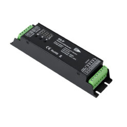 Alternative view of GloboStar® 71445 D5-P SKYDANCE DC DMX & RDM Dimmer High Speed Controller / Decoder 5 Καναλιών DC 12-48V 5 x 4A 192W - Max 20.5A 960W - IP20 Μ17.5 x Π4.5 x Υ3.5cm - 5 Years Warranty