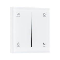 Alternative view of GloboStar® 71452 S1-T SKYDANCE AC Smart RF 2.4Ghz & Αφής - Touch Triac Dimming AC100-240V σε AC100-240V 1 x 1.5A 360W - Max 1.5A 360W - IP20 - Λευκό Σώμα - Μ8.5 x Π8.5 x Υ3.2cm - 5 Years Warranty