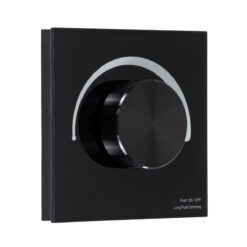 Alternative view of GloboStar® 71455 S1-K SKYDANCE AC Smart RF 2.4Ghz & Ροοστάτη - Push ON/OFF Triac Dimming AC100-240V σε AC100-240V 1 x 1.5A 360W - Max 1.5A 360W - IP20 - Μαύρο Σώμα - Μ8.5 x Π8.5 x Υ5cm - 5 Years Warranty