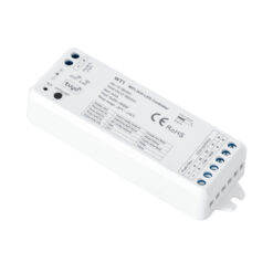 Alternative view of GLOBOSTAR® SKYDANCE-WT1 71468 DC WiFi & RF 2.4Ghz & Push Dimmer / Controller με 2 x 5A 90W Κανάλια DC 12-36V 10A 180W Max IP20 - WiFI & RF 2.4Ghz & Push Dimming - Μ11.5 x Π3.5 x Υ2cm - 5 Χρόνια Εγγύηση