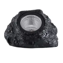 Alternative view of GLOBOSTAR® ROCHLIGHT 71484 Διακοσμητικό Φωτιστικό Κήπου LED 1W 50lm 120° DC 5V με Φωτοβολταϊκό Panel 5V 0.1W & Επαναφορτιζόμενη Μπαταρία Li-ion 3.2V 600mAh Αδιάβροχο IP65 Ψυχρό Λευκό 6000K - Μ15 x Π12 x Υ10cm - 2 Χρόνια Εγγύηση
