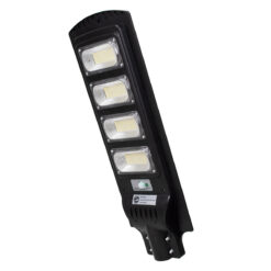 Alternative view of GloboStar® 71553 Αυτόνομο Ηλιακό Φωτιστικό Δρόμου Street Light LED SMD 200W 16000lm με Ενσωματωμένη Μπαταρία Li-ion 12000mAh - Φωτοβολταϊκό Πάνελ με Αισθητήρα Ημέρας-Νύχτας PIR Αισθητήρα Κίνησης Αδιάβροχο IP65 Ψυχρό Λευκό 6000K