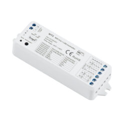 Alternative view of GloboStar® 73010 WT5 SKYDANCE DC WiFi & RF 2.4Ghz Dimmer High Speed Controller 5 Καναλιών DC 12-24V 5 x 3A 72W - Max 15A 360W - IP20 Μ10 x Π4 x Υ2cm - 5 Years Warranty