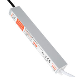 GLOBOSTAR® LUMIWATER 73051 Τροφοδοτικό/Μετασχηματιστής SELV 36W 3A DC 12V Αδιάβροχο IP67 - AC 220-240V σε DC 12V - Μ22.1 x Π3 x Υ2cm - 3 Χρόνια Εγγύηση