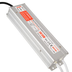 Alternative view of GloboStar® 73063 Μεταλλικό Τροφοδοτικό SELV για Προϊόντα LED 150W 6.25A - AC 220-240V σε DC 24V - Αδιάβροχο IP67 Μ23.5 x Π6 x Υ4cm - 3 Years Warranty