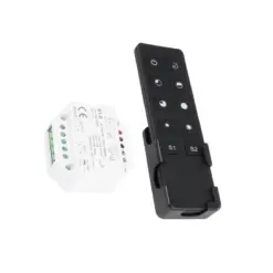 Alternative view of GloboStar® 73125 S1-B+R1 SKYDANCE ΣΕΤ Dimmer & Ασύρματο Χειριστήριο Αφής 1 Group RF 2.4Ghz 1.5A Max AC100-240V (360W) - DC 3V IP20 - 5 Χρόνια Εγγύηση