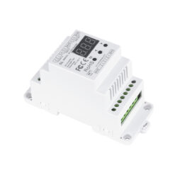 Alternative view of GloboStar® 73139 DL SKYDANCE DC DMX512 Signal Amplifier Din Rail Ράγας 2 Καναλιών DC 12-48V - IP20  Μ11.5 x Π5 x Υ6.5cm - 5 Χρόνια Εγγύηση