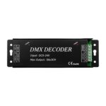 GLOBOSTAR® RGBCONTROLLER 73412 DMX Dimmer / Controller με RF Ασύρματο Χειριστήριο με 3 x 15A 75W Κανάλια DC 5-24V 15A 360W Max IP20 – DMX512 & RF2.4Ghz – Μ17.5 x Π3 x Υ3.5cm – 1 Χρόνος Εγγύηση
