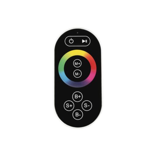 GLOBOSTAR® RGBCONTROLLER 73412 DMX Dimmer / Controller με RF Ασύρματο Χειριστήριο με 3 x 15A 75W Κανάλια DC 5-24V 15A 360W Max IP20 – DMX512 & RF2.4Ghz – Μ17.5 x Π3 x Υ3.5cm – 1 Χρόνος Εγγύηση