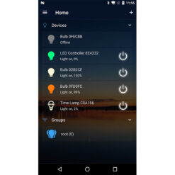 Alternative view of GloboStar® 73430 Ασύρματος Smart Home Wi-Fi LED RGBW + WW Controller με Χειριστήριο RF DC 9-28V Max 100W