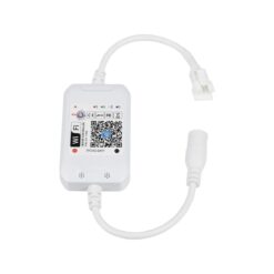 GLOBOSTAR® ZENGGE-WFMNA 73450 RF & WiFi 2.4G Ψηφιακός Pixel Addressable Controller DC 5-12-24V IP20 – WiFi 2.4G & Bluetooth – SPI/TTL Protocol 2048 IC – Μ10.5 x Π4.5 x Υ1.5cm – 2 Χρόνια Εγγύηση