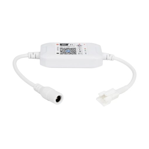 GLOBOSTAR® ZENGGE-WFMNA 73450 RF & WiFi 2.4G Ψηφιακός Pixel Addressable Controller DC 5-12-24V IP20 – WiFi 2.4G & Bluetooth – SPI/TTL Protocol 2048 IC – Μ10.5 x Π4.5 x Υ1.5cm – 2 Χρόνια Εγγύηση