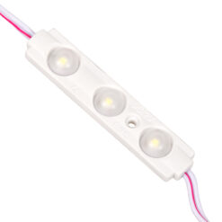 Alternative view of GLOBOSTAR® MODULOMI 73707 Module LED 1.5W 180lm 120° DC 12V Αδιάβροχο IP65 3 x SMD5730 Chip Ψυχρό Λευκό 6000K Dimmable - Μ6.9 x Π1.3 x Υ0.8cm - Πακέτο 20 Τεμαχίων - 3 Χρόνια Εγγύηση