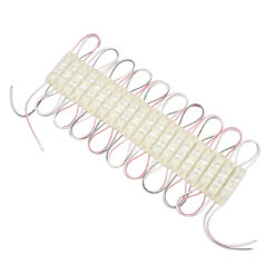 Alternative view of GLOBOSTAR® MODULOMI 73709 Module LED 1W 120lm 120° DC 12V Αδιάβροχο IP65 3 x SMD3030 Chip Ψυχρό Λευκό 6000K Dimmable - Μ4.1 x Π1.1 x Υ1.1cm - Πακέτο 20 Τεμαχίων - 3 Χρόνια Εγγύηση