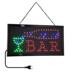 Alternative view of GloboStar® 75689 Φωτιστικό Ταμπέλα LED Σήμανσης BAR με Πρίζα AC 230V Μ48xΠ25xΥ2cm
