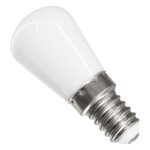 GloboStar® 76057 Λάμπα E14 S6 LED SMD 2835 3W 290lm 320° AC 230V Ψυγείου Ψυχρό Λευκό 6000K