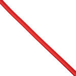 GLOBOSTAR® DECOCABLE 77600 Υφασμάτινο Καλώδιο 2 x 0.75mm² IP20 - Κόκκινο - Μ100 x Π0.6 x Υ0.6cm