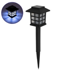 Alternative view of GLOBOSTAR® SOLARVERDE 71523 Διακοσμητικό Φωτιστικό Κήπου LED 1W 50lm 180° DC 5V με Φωτοβολταϊκό Panel 5V 0.1W & Επαναφορτιζόμενη Μπαταρία Li-ion 3.2V 300mAh Αδιάβροχο IP65 Ψυχρό Λευκό 6000K - Μ8.5 x Π8.5 x Υ23.5cm - 2 Χρόνια Εγγύηση