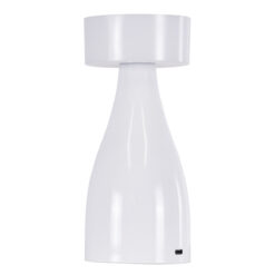 Alternative view of GloboStar® DOLLY 76466 Επιτραπέζιο Φωτιστικό Πορτατίφ LED 1.5W 105lm 120° DC 5V IP44 CCT Θερμό Λευκό 2700K - Φυσικό Λευκό 4500K - Ψυχρό Λευκό 6000K Dimmable Λευκό Πλαστικό - Μ9 x Π9 x Υ21cm - 2 Xρόνια Εγγύηση
