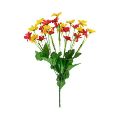 Alternative view of GloboStar® Artificial Garden MARGARET BOUQUET 78207 Τεχνητό Διακοσμητικό Μπουκέτο με Μαργαρίτες M20 x Π20 x Υ35cm