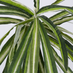 Alternative view of GloboStar® SPIDER PLANT 78217 Τεχνητό Φυτό Χλωρόφυτο - Μπουκέτο Διακοσμητικών Φυτών - Κλαδιών με Φύλλωμα Πράσινο - Κίτρινο - Λευκό Υ60cm
