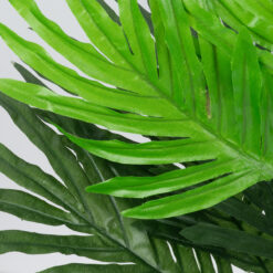 Alternative view of GloboStar® SMALL PALM 78263 Τεχνητό Φυτό Φοίνικας Μικρός - Μπουκέτο Διακοσμητικών Φυτών - Κλαδιών με Φύλλωμα Πράσινο Υ50cm
