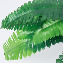 Alternative view of GloboStar® BOSTON FERN BIG 78292 Τεχνητό Φυτό Φτέρη Βοστώνης Μεγάλη - Μπουκέτο Διακοσμητικών Φυτών - Κλαδιών με Φύλλωμα Πράσινο Υ52cm