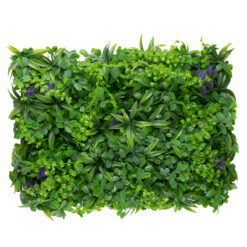 Alternative view of GLOBOSTAR® PEPPEROMIA 78434 Τεχνητό Πάνελ Φυλλωσιάς / Κάθετος Κήπος Πεπερόμια & Ζεβρίνα - Πράσινο - Μ60 x Π9 x Υ40cm
