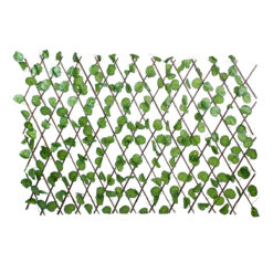 Alternative view of GloboStar® Artificial Garden NASTURTIUM 78498 Πτυσσόμενη Πέργκολα Τεχνητής Φυλλωσιάς - Κάθετος Κήπος Σύνθεση Ινδοκάρδαμο Μ110 x Π10 x Υ120cm (min) Μ310 x Π10 x Υ45cm (max)