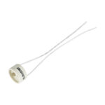GloboStar® LAMPHOLDER 78951 Ντουί GU10 Πορσελάνης με 15cm Καλώδιο – IP20 – Φ2.7 x Μ15cm – 5 Χρόνια Εγγύηση