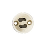 GloboStar® LAMPHOLDER 78951 Ντουί GU10 Πορσελάνης με 15cm Καλώδιο – IP20 – Φ2.7 x Μ15cm – 5 Χρόνια Εγγύηση