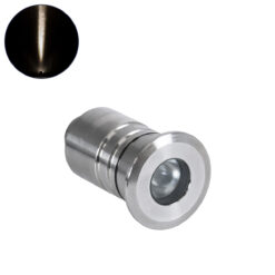 Alternative view of GLOBOSTAR® UNDERWATERDANI 90411 Υποβρύχιο Χωνευτό Σποτ για Σιντριβάνια/Πισίνες LED 1W 95lm 5° DC 24V Αδιάβροχο IP68 Φυσικό Λευκό 4500K Dimmable - Bridgelux SMD Chip - Ανοξείδωτο Ατσάλι SS304 - Μ3 x Π3 x Υ5cm / Q2.5cm - 3 Χρόνια Εγγύηση