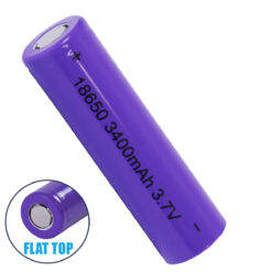 GLOBOSTAR® BATTERY 79097 Ανταλλακτική Επαναφορτιζόμενη Μπαταρία Li-ion 3.7V 12.6Wh 18650 3400mAh με Overcharge / Discharge Προστασία - Μ6.7 x Π1.8 x Υ1.7cm - 1 Χρόνο Εγγύηση