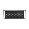 GLOBOSTAR® AQUARIUS 79678 Φωτιστικό Ενυδρείου με Ενσωματωμένο Χειριστήριο LED 12W 600lm 120° AC 220-240V Αδιάβροχο IP44 Πολύχρωμο RGBW Dimmable – Sanan SMD Chip – Μαύρο – Μ30 x Π11 x Υ3cm – 2 Χρόνια Εγγύηση