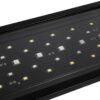 GLOBOSTAR® AQUARIUS 79678 Φωτιστικό Ενυδρείου με Ενσωματωμένο Χειριστήριο LED 12W 600lm 120° AC 220-240V Αδιάβροχο IP44 Πολύχρωμο RGBW Dimmable – Sanan SMD Chip – Μαύρο – Μ30 x Π11 x Υ3cm – 2 Χρόνια Εγγύηση