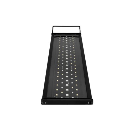 GLOBOSTAR® AQUARIUS 79679 Φωτιστικό Ενυδρείου με Ενσωματωμένο Χειριστήριο LED 16W 800lm 120° AC 220-240V Αδιάβροχο IP44 Πολύχρωμο RGBW Dimmable – Sanan SMD Chip – Μαύρο – Μ45 x Π11 x Υ3cm – 2 Χρόνια Εγγύηση