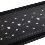GLOBOSTAR® AQUARIUS 79679 Φωτιστικό Ενυδρείου με Ενσωματωμένο Χειριστήριο LED 16W 800lm 120° AC 220-240V Αδιάβροχο IP44 Πολύχρωμο RGBW Dimmable – Sanan SMD Chip – Μαύρο – Μ45 x Π11 x Υ3cm – 2 Χρόνια Εγγύηση