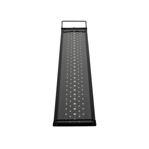 GLOBOSTAR® AQUARIUS 79681 Φωτιστικό Ενυδρείου με Ενσωματωμένο Χειριστήριο LED 22W 1100lm 120° AC 220-240V Αδιάβροχο IP44 Πολύχρωμο RGBW Dimmable – Sanan SMD Chip – Μαύρο – Μ75 x Π11 x Υ3cm – 2 Χρόνια Εγγύηση