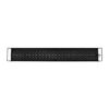 GLOBOSTAR® AQUARIUS 79681 Φωτιστικό Ενυδρείου με Ενσωματωμένο Χειριστήριο LED 22W 1100lm 120° AC 220-240V Αδιάβροχο IP44 Πολύχρωμο RGBW Dimmable – Sanan SMD Chip – Μαύρο – Μ75 x Π11 x Υ3cm – 2 Χρόνια Εγγύηση