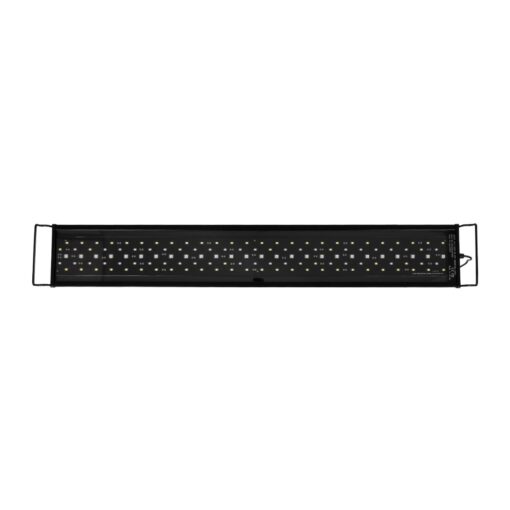 GLOBOSTAR® AQUARIUS 79681 Φωτιστικό Ενυδρείου με Ενσωματωμένο Χειριστήριο LED 22W 1100lm 120° AC 220-240V Αδιάβροχο IP44 Πολύχρωμο RGBW Dimmable – Sanan SMD Chip – Μαύρο – Μ75 x Π11 x Υ3cm – 2 Χρόνια Εγγύηση