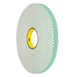 GloboStar® 79957 3M 4026 Original Foam Αυτοκόλλητη Ταινία Διπλής Όψης Π19mm x Μ33 Μέτρα