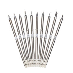 Alternative view of GLOBOSTAR® DRILLPRO-T12 79977 Σετ 10 Κεφαλών για Σταθμό Συγκόλλησης/Κολλητήρι Συμβατές με Μοντέλα HAKKO FX951 & FX952 - Μ15.5 x Π15.5 x Υ2cm - Πακέτο 10 Τεμαχίων