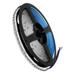 Alternative view of GLOBOSTAR® LUMAX 70267 Ταινία LED 19.2W/m 2145lm/m 120° DC 24V IP20 120 x SMD3535 Chip/m Πολύχρωμο RGB Dimmable - Sanan SMD Chip - M500 x Π1.5 x Υ0.2cm - Ρολό 5 Μέτρων - 5 Χρόνια Εγγύηση