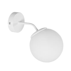 Alternative view of GLOBOSTAR® DALPH 203-0035 Vintage Φωτιστικό Τοίχου - Απλίκα με Ντουί 1 x E27 AC 220-240V IP20 - Λευκό - M15 x Π25 x Υ22cm