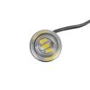 GLOBOSTAR® PLATELIGHT 81632 Φως Πινακίδας & DRL LED 3W/6W 270lm/540lm 120° DC 12V Αδιάβροχο IP65 Ψυχρό Λευκό 6000K – Μαύρο – Μ1.8 x Π3.8 x Υ1.8cm / Q0.5cm – Πακέτο 2 Τεμαχίων – 1 Χρόνο Εγγύηση