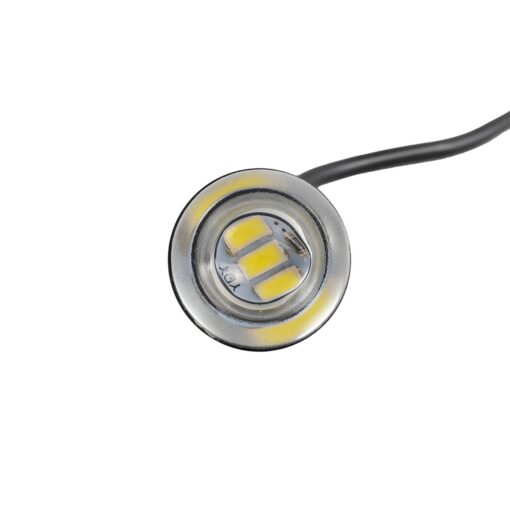 GLOBOSTAR® PLATELIGHT 81632 Φως Πινακίδας & DRL LED 3W/6W 270lm/540lm 120° DC 12V Αδιάβροχο IP65 Ψυχρό Λευκό 6000K – Μαύρο – Μ1.8 x Π3.8 x Υ1.8cm / Q0.5cm – Πακέτο 2 Τεμαχίων – 1 Χρόνο Εγγύηση